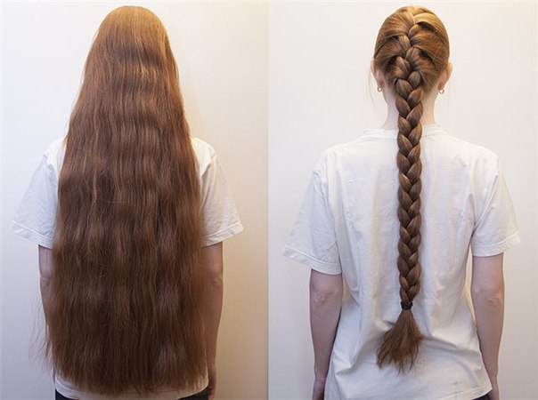 Как правильно ходить с длинными волосами